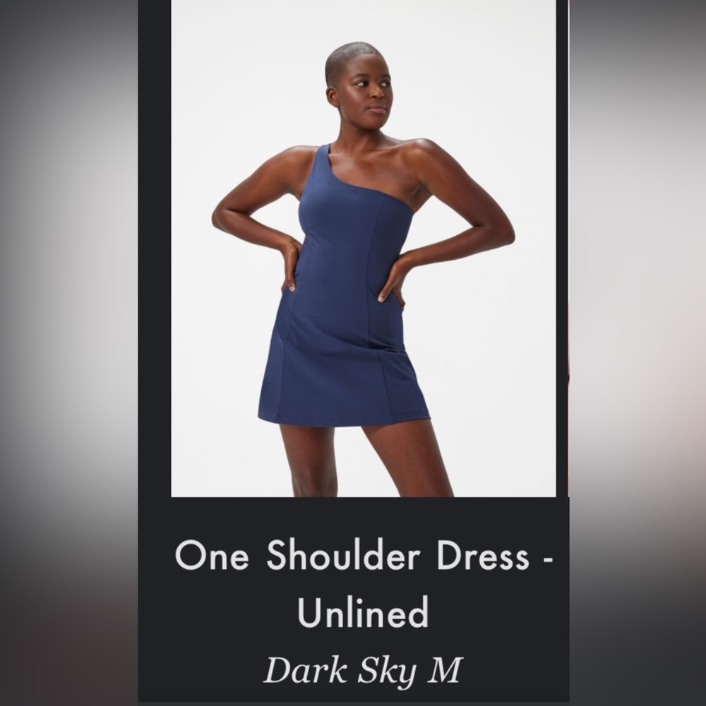 Outdoor Voices One Shoulder Dress